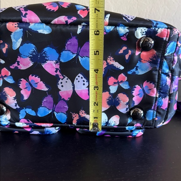 Lug Jumper 2 Carry-All Handbag/Crossbody Watercolor Butterflies New No tag - Picture 11 of 17
